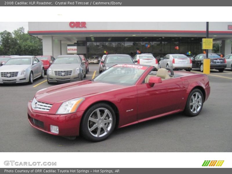 Crystal Red Tintcoat / Cashmere/Ebony 2008 Cadillac XLR Roadster