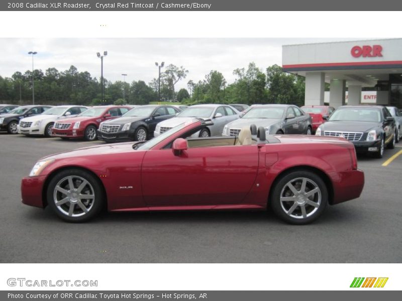 Crystal Red Tintcoat / Cashmere/Ebony 2008 Cadillac XLR Roadster