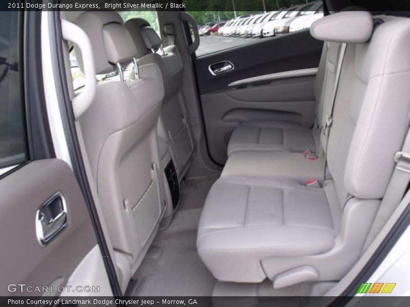 Bright Silver Metallic / Black 2011 Dodge Durango Express