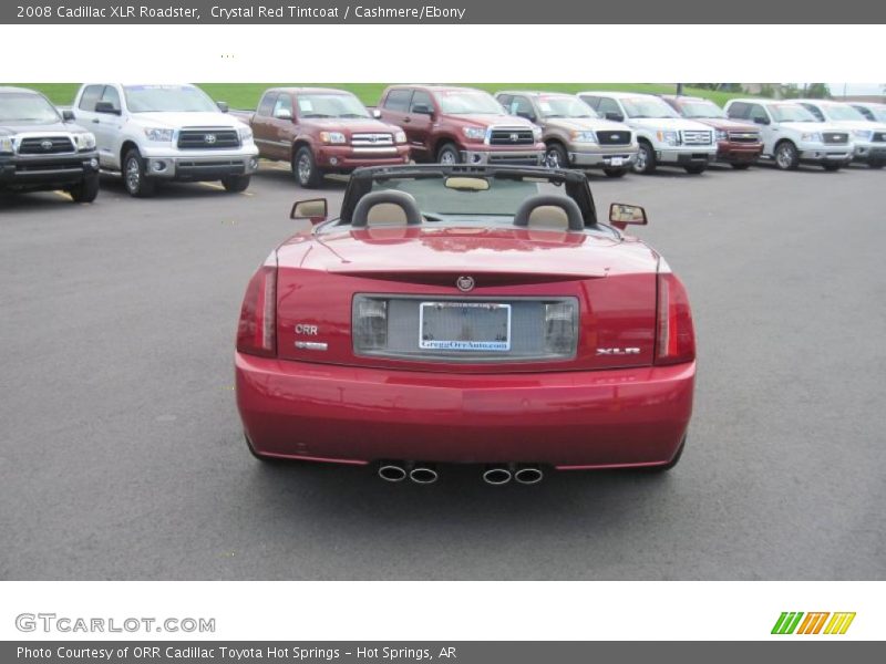 Crystal Red Tintcoat / Cashmere/Ebony 2008 Cadillac XLR Roadster