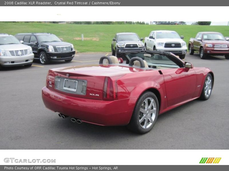 Crystal Red Tintcoat / Cashmere/Ebony 2008 Cadillac XLR Roadster