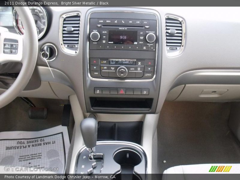 Bright Silver Metallic / Black 2011 Dodge Durango Express