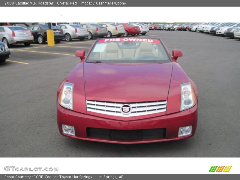 Crystal Red Tintcoat / Cashmere/Ebony 2008 Cadillac XLR Roadster