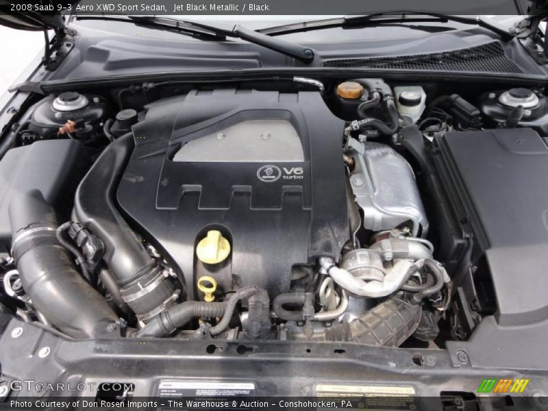  2008 9-3 Aero XWD Sport Sedan Engine - 2.8 Liter Turbocharged DOHC 24-Valve VVT V6