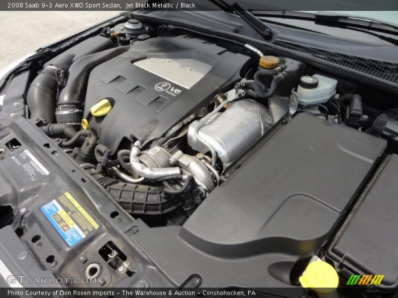  2008 9-3 Aero XWD Sport Sedan Engine - 2.8 Liter Turbocharged DOHC 24-Valve VVT V6