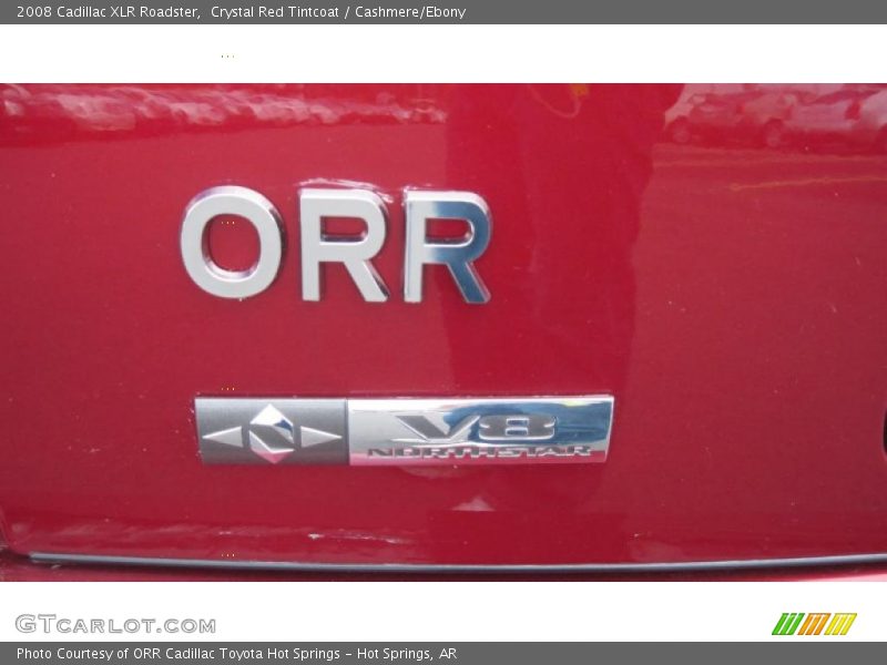 Crystal Red Tintcoat / Cashmere/Ebony 2008 Cadillac XLR Roadster