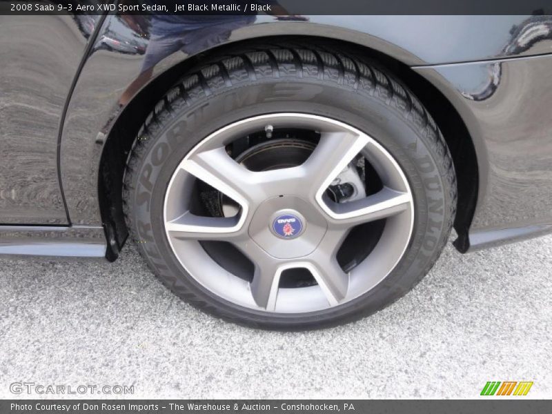  2008 9-3 Aero XWD Sport Sedan Wheel