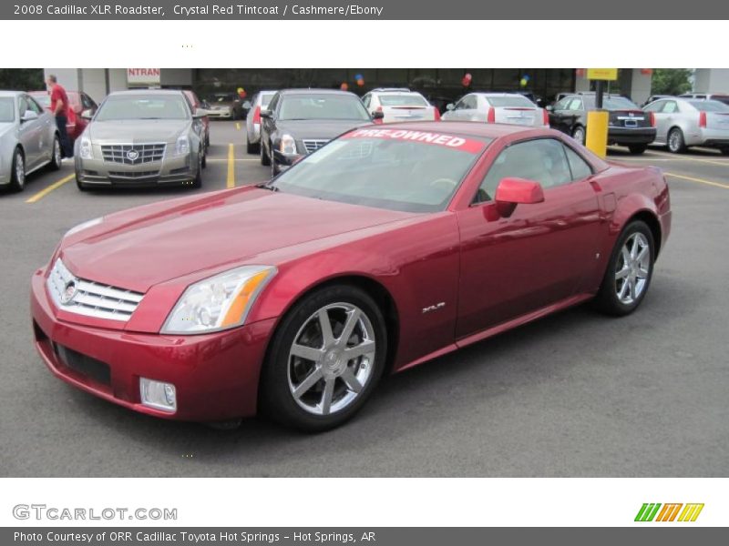 Crystal Red Tintcoat / Cashmere/Ebony 2008 Cadillac XLR Roadster