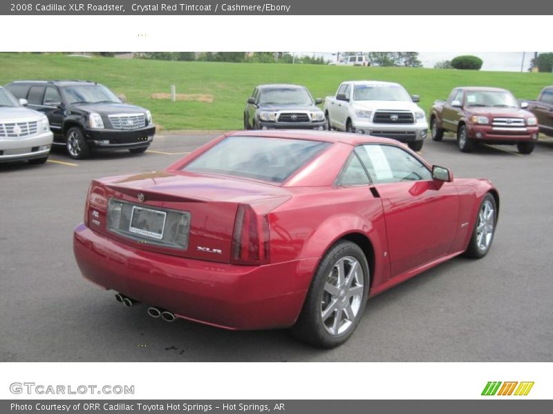 Crystal Red Tintcoat / Cashmere/Ebony 2008 Cadillac XLR Roadster