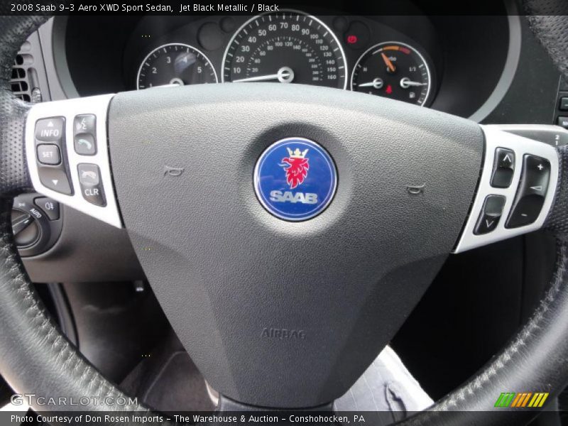  2008 9-3 Aero XWD Sport Sedan Steering Wheel