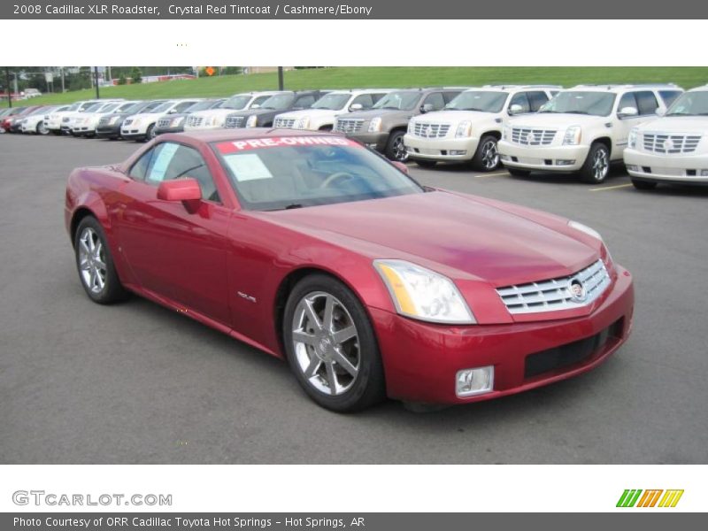 Crystal Red Tintcoat / Cashmere/Ebony 2008 Cadillac XLR Roadster
