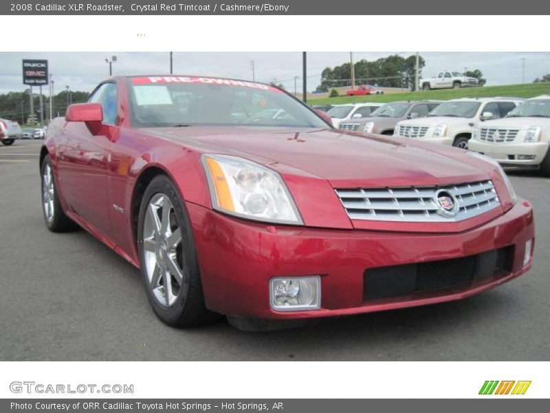 Crystal Red Tintcoat / Cashmere/Ebony 2008 Cadillac XLR Roadster