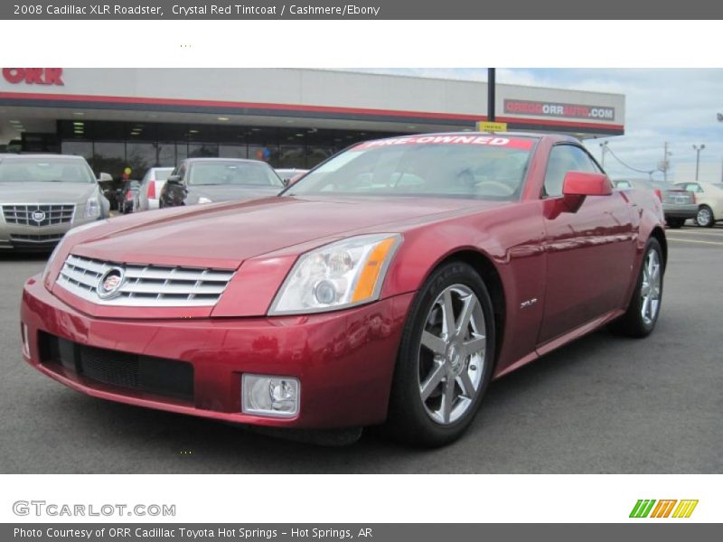 Crystal Red Tintcoat / Cashmere/Ebony 2008 Cadillac XLR Roadster