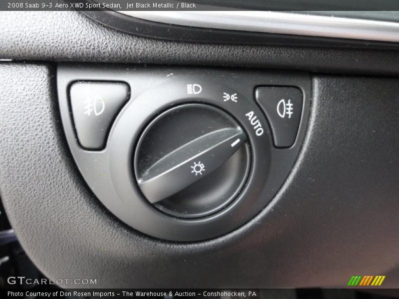 Controls of 2008 9-3 Aero XWD Sport Sedan