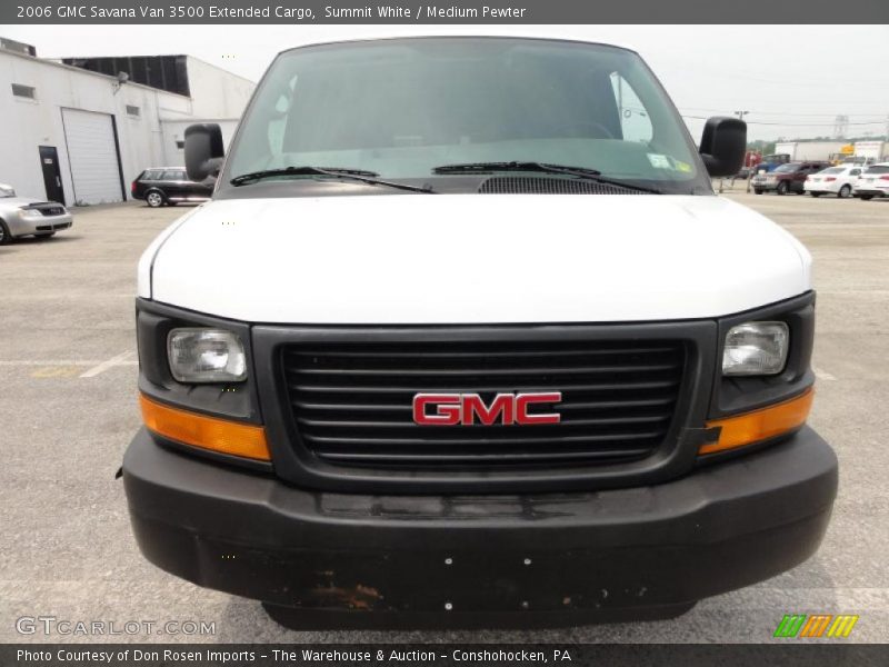 Summit White / Medium Pewter 2006 GMC Savana Van 3500 Extended Cargo