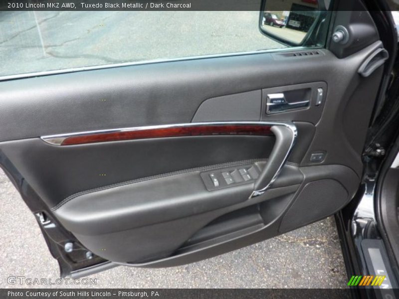 Tuxedo Black Metallic / Dark Charcoal 2010 Lincoln MKZ AWD