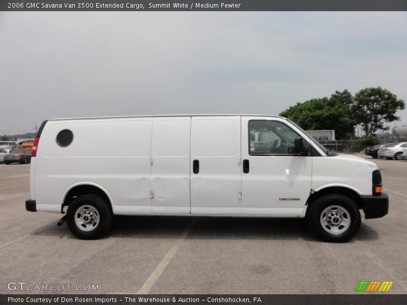 Summit White / Medium Pewter 2006 GMC Savana Van 3500 Extended Cargo