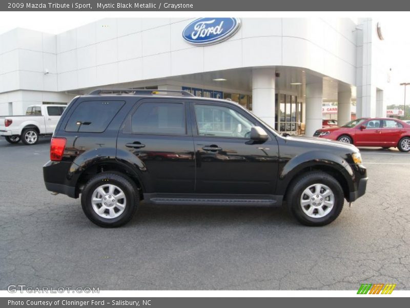 Mystic Black Metallic / Graystone 2009 Mazda Tribute i Sport