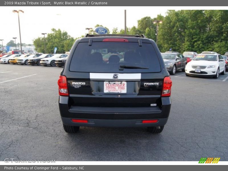 Mystic Black Metallic / Graystone 2009 Mazda Tribute i Sport