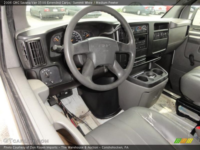 Summit White / Medium Pewter 2006 GMC Savana Van 3500 Extended Cargo