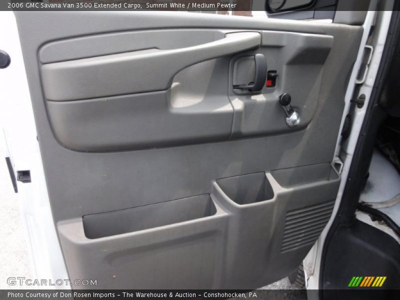 Summit White / Medium Pewter 2006 GMC Savana Van 3500 Extended Cargo