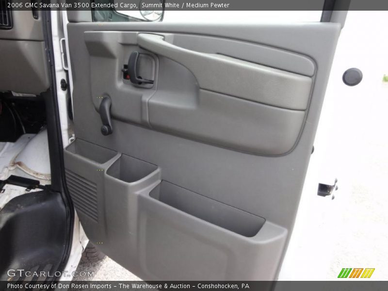 Summit White / Medium Pewter 2006 GMC Savana Van 3500 Extended Cargo