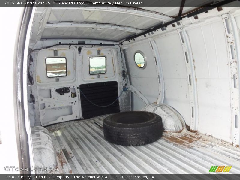 Summit White / Medium Pewter 2006 GMC Savana Van 3500 Extended Cargo
