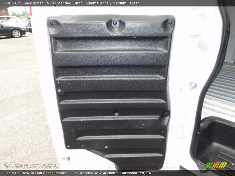 Summit White / Medium Pewter 2006 GMC Savana Van 3500 Extended Cargo