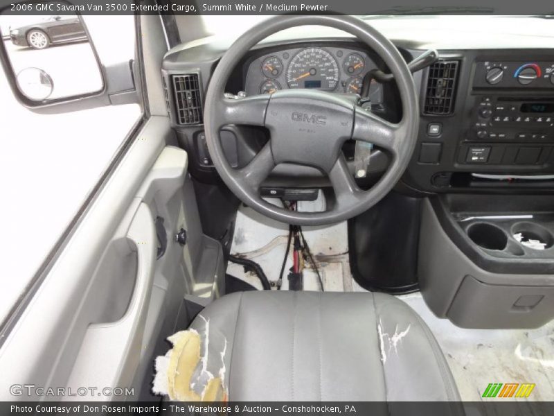 Summit White / Medium Pewter 2006 GMC Savana Van 3500 Extended Cargo