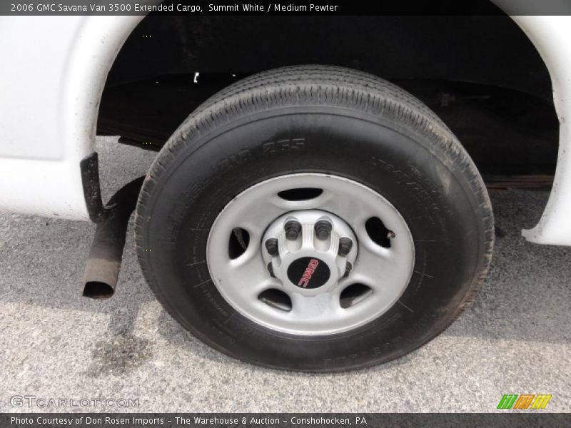Summit White / Medium Pewter 2006 GMC Savana Van 3500 Extended Cargo