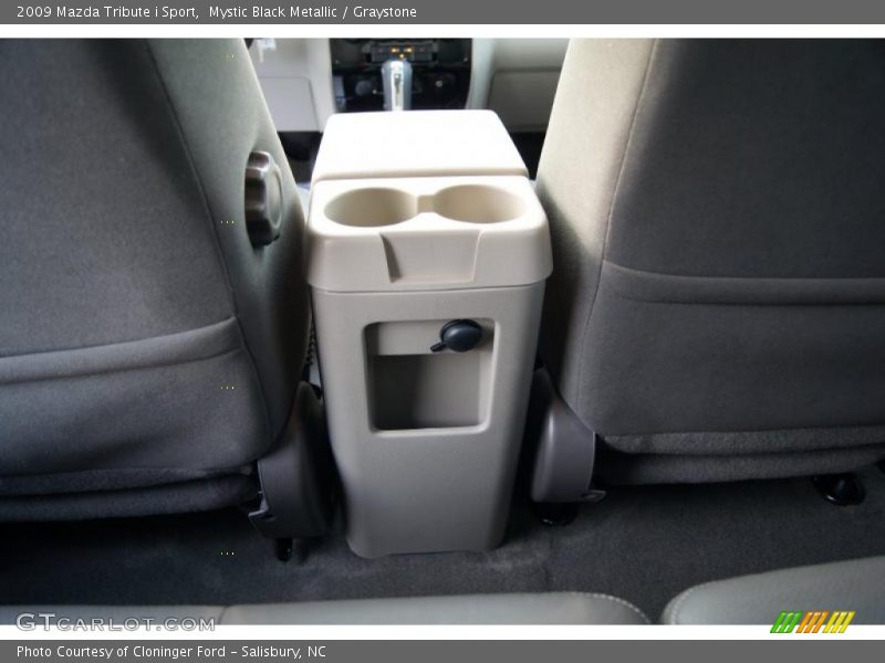 Mystic Black Metallic / Graystone 2009 Mazda Tribute i Sport