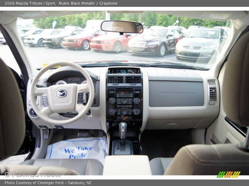 Dashboard of 2009 Tribute i Sport