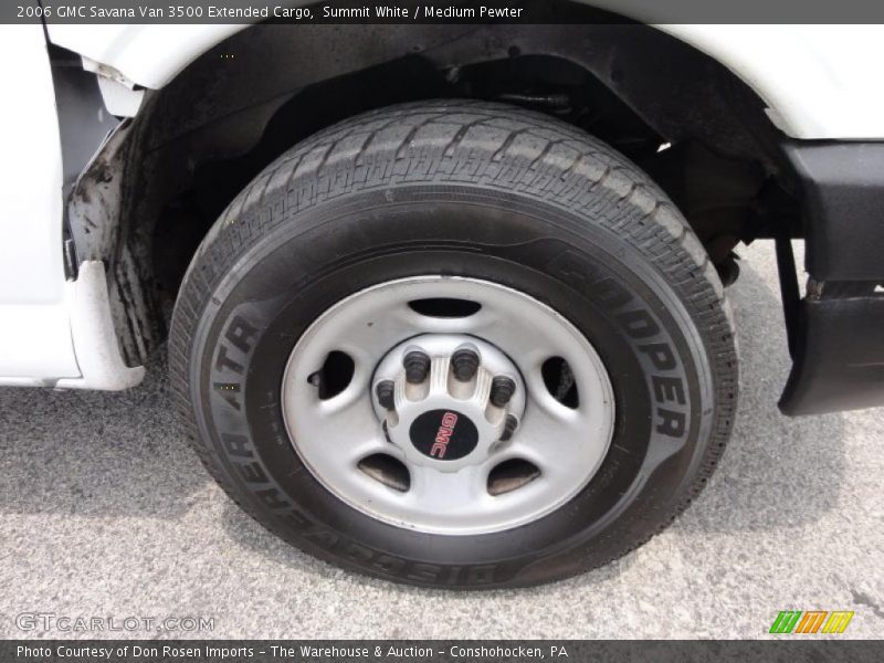Summit White / Medium Pewter 2006 GMC Savana Van 3500 Extended Cargo