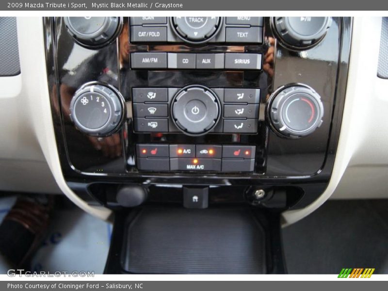 Controls of 2009 Tribute i Sport