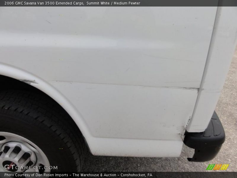 Summit White / Medium Pewter 2006 GMC Savana Van 3500 Extended Cargo