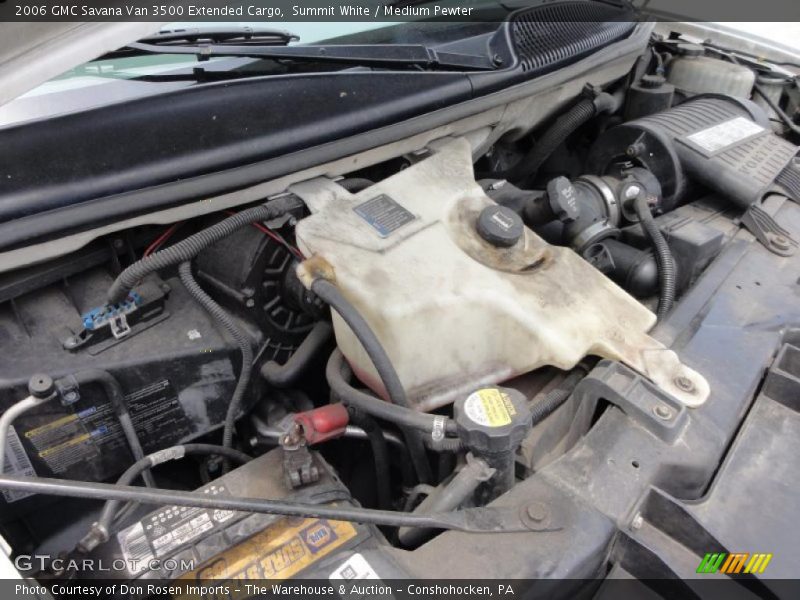  2006 Savana Van 3500 Extended Cargo Engine - 6.0 Liter OHV 16-Valve V8