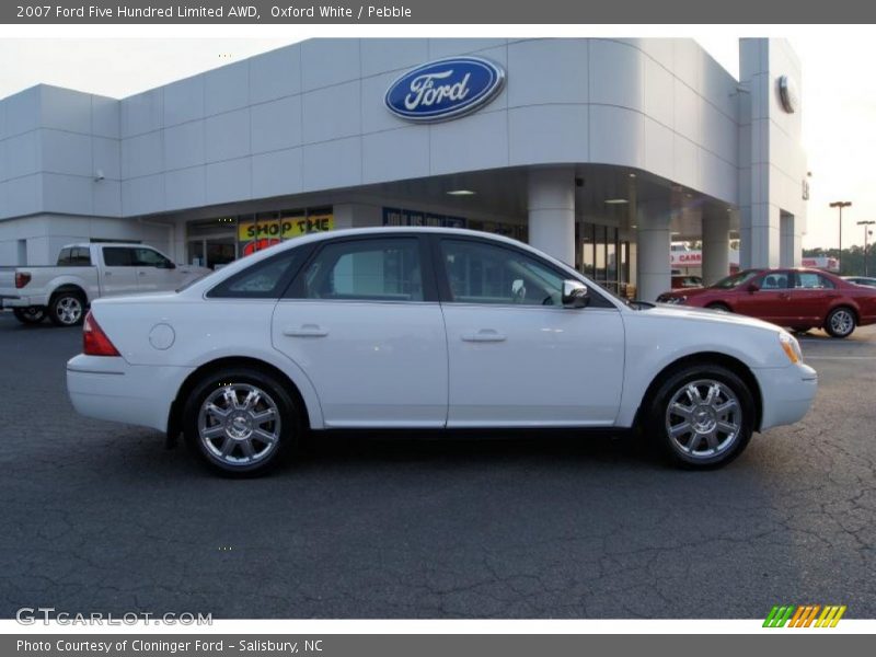 Oxford White / Pebble 2007 Ford Five Hundred Limited AWD