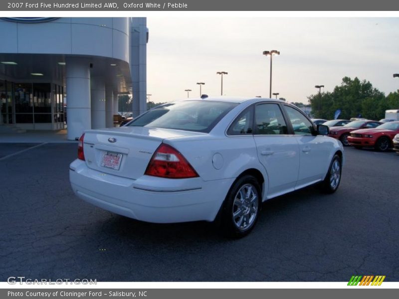 Oxford White / Pebble 2007 Ford Five Hundred Limited AWD