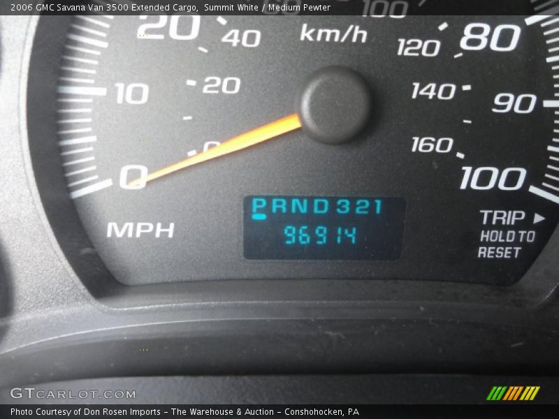 Summit White / Medium Pewter 2006 GMC Savana Van 3500 Extended Cargo