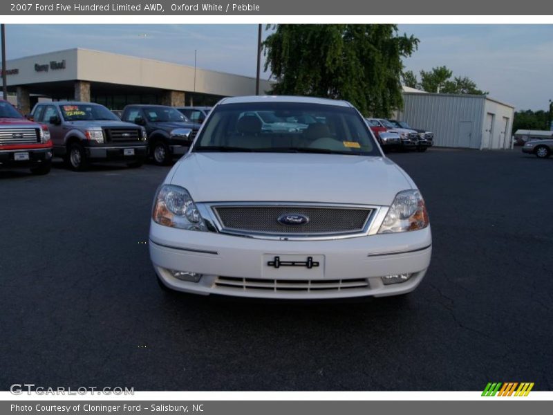 Oxford White / Pebble 2007 Ford Five Hundred Limited AWD
