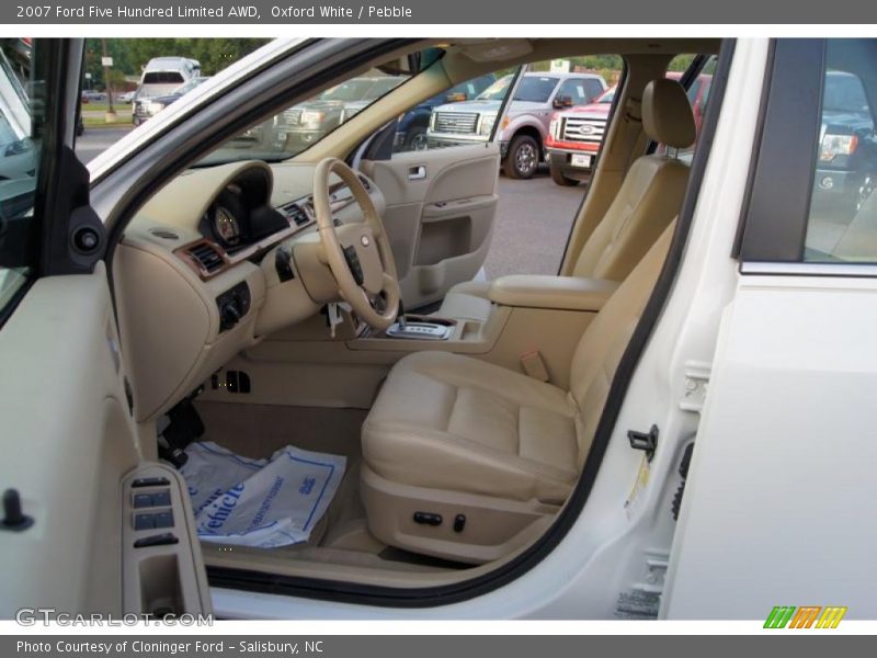 Oxford White / Pebble 2007 Ford Five Hundred Limited AWD