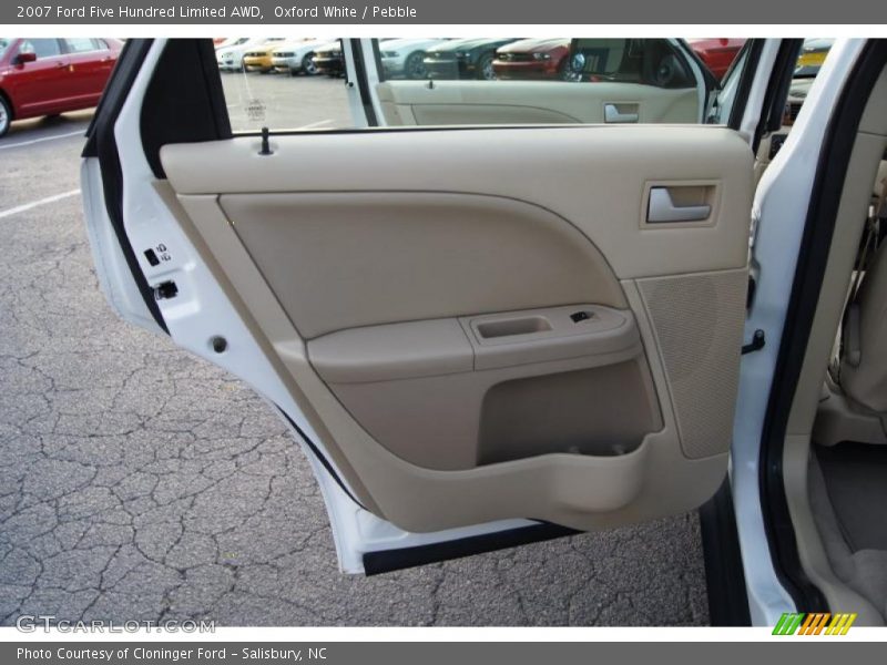 Oxford White / Pebble 2007 Ford Five Hundred Limited AWD