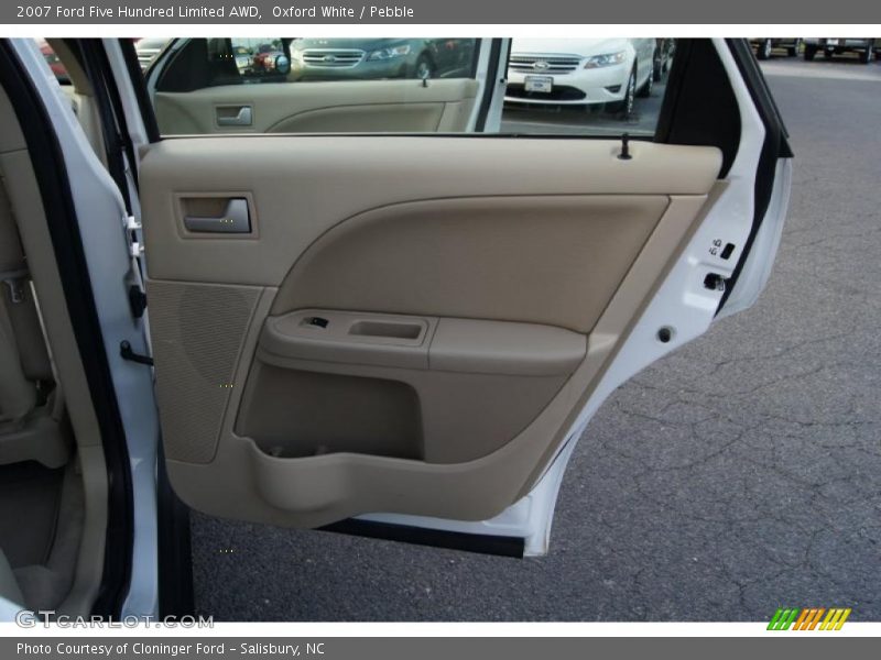 Oxford White / Pebble 2007 Ford Five Hundred Limited AWD