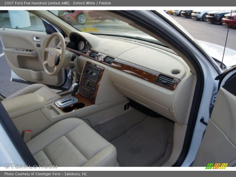 Oxford White / Pebble 2007 Ford Five Hundred Limited AWD
