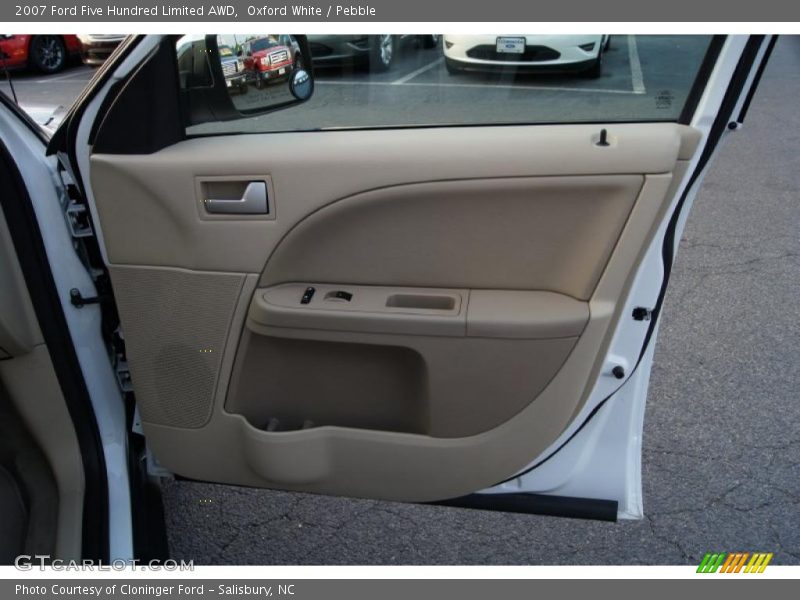 Oxford White / Pebble 2007 Ford Five Hundred Limited AWD