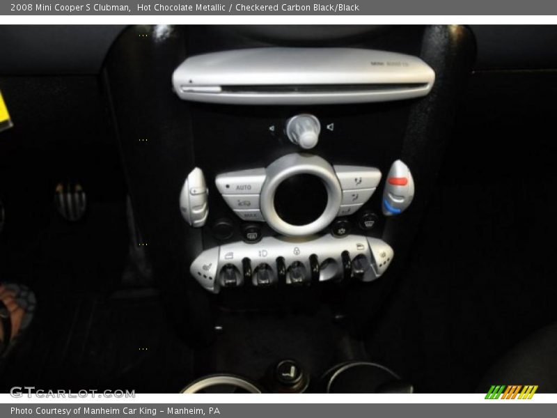 Hot Chocolate Metallic / Checkered Carbon Black/Black 2008 Mini Cooper S Clubman