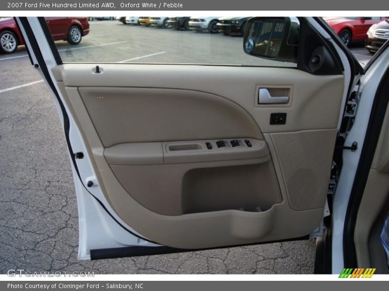 Oxford White / Pebble 2007 Ford Five Hundred Limited AWD