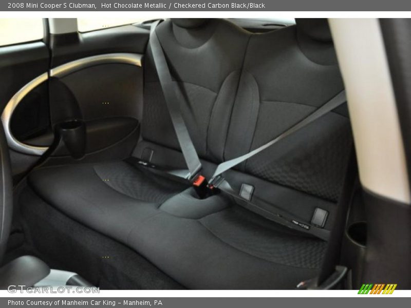 Hot Chocolate Metallic / Checkered Carbon Black/Black 2008 Mini Cooper S Clubman