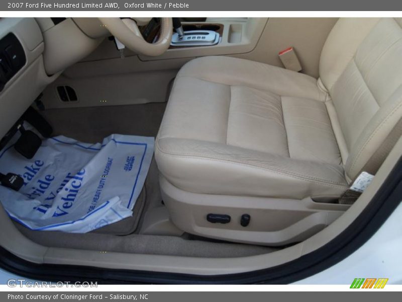 Oxford White / Pebble 2007 Ford Five Hundred Limited AWD