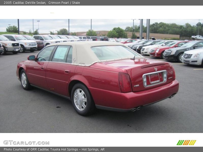 Crimson Pearl / Shale 2005 Cadillac DeVille Sedan